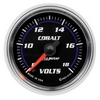 2-1/16" VOLTMETER, 8-18V, COBALT